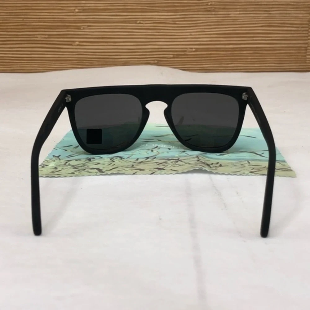 KOMONO Sunglasses NEW Bennet CZ Black Rubber